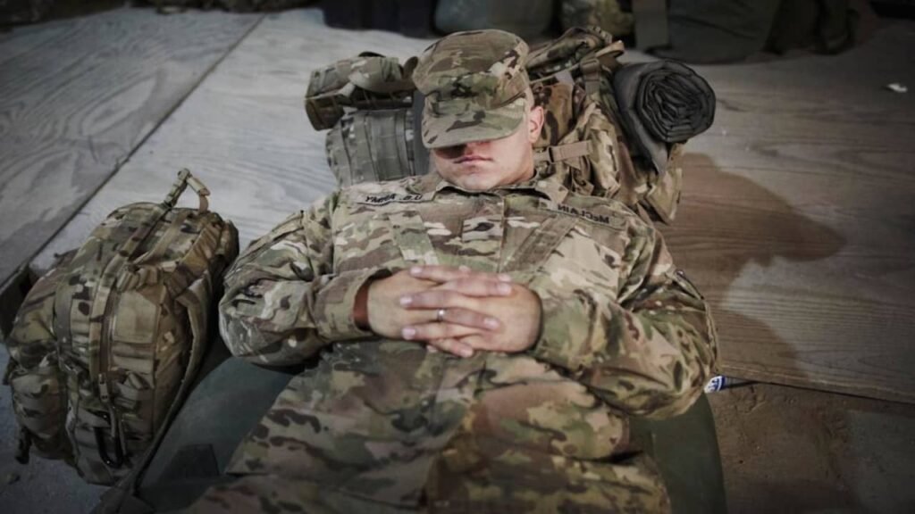 metodo militare dormire